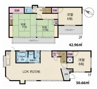 下末吉6-6・貸家